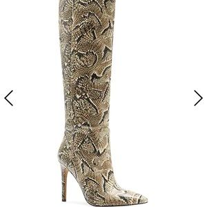 Vince Camuto Snakeskin boots!